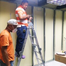 Instalación estructura drywall