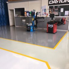 Tyre-bay-complete-with-new-resin-flooring-and-walkways-wigan-projects