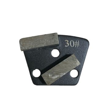 Abrasivos de Platina Diamantada Trapezoidal doble segmento Grano (#30- #60- #80)